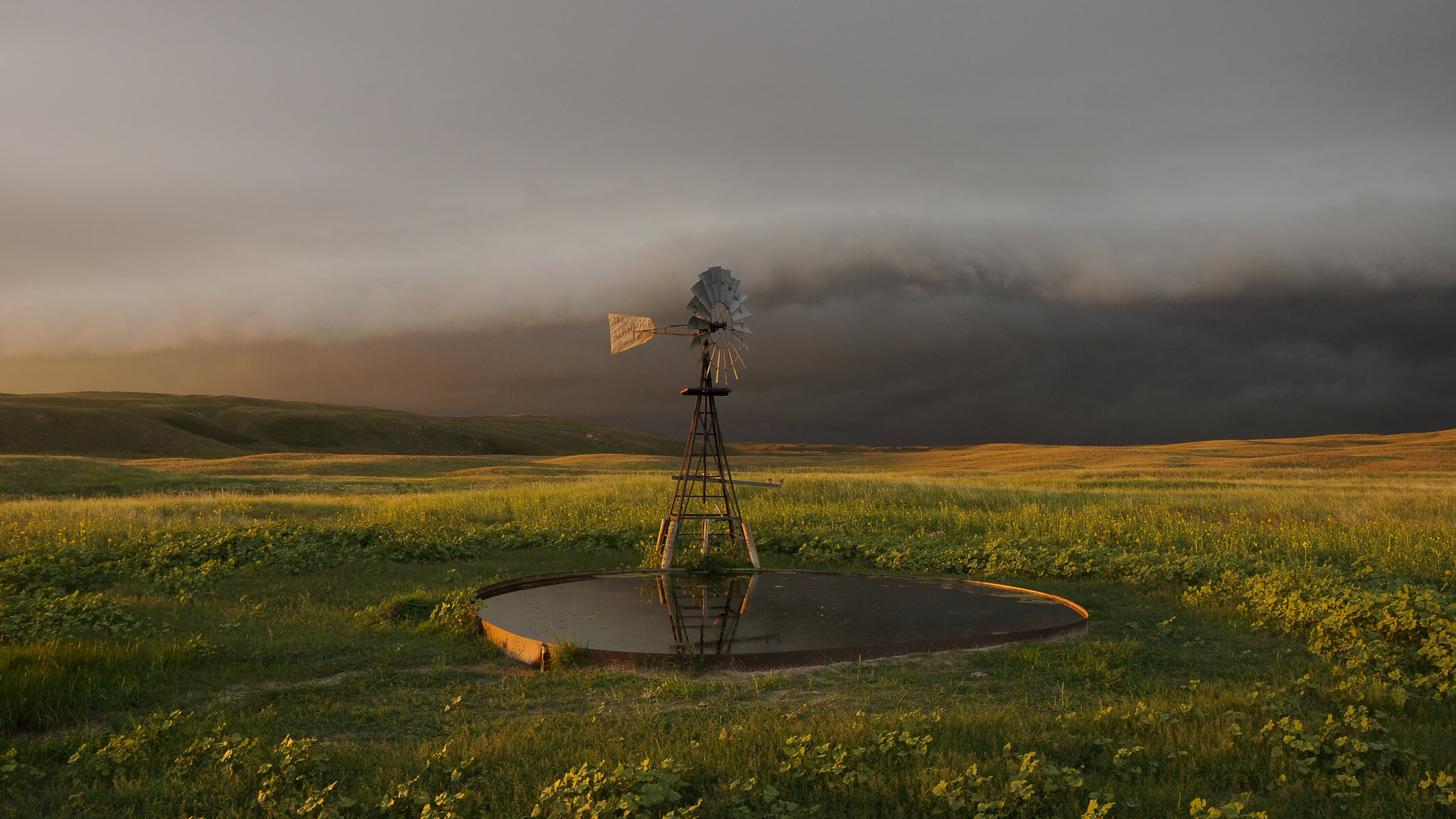 Sandhills prairie landscape